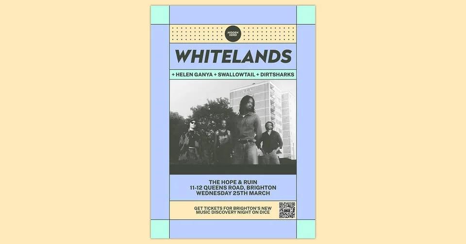 Hidden Herd Presents: Whitelands + Helen Ganya + Swallowtail + Dirtsharks