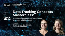 Data Tracking Concepts Masterclass