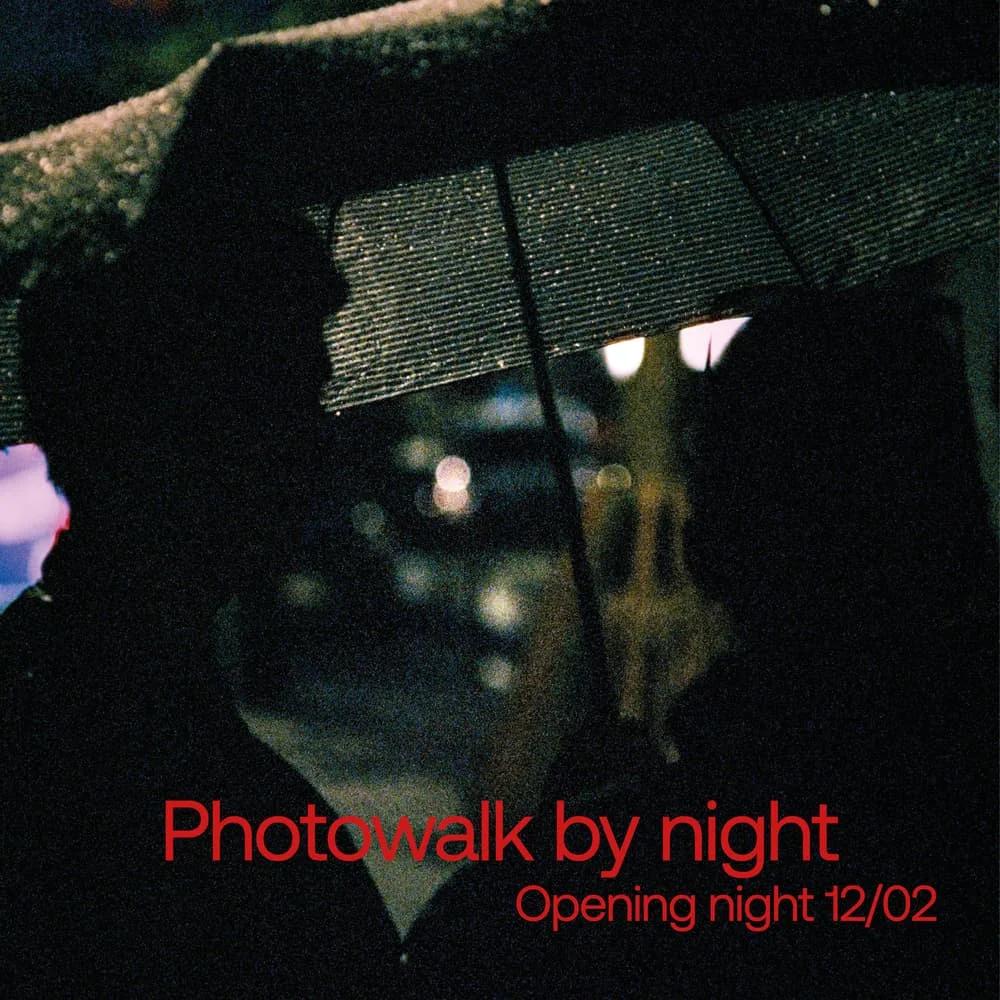 "Photowalk by night", Community exhibition