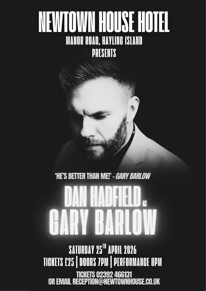 DAN HADFIELD as GARY BARLOW ............. APRIL 2026
