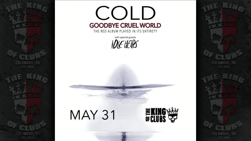 Cold - Goodbye Cruel World Tour