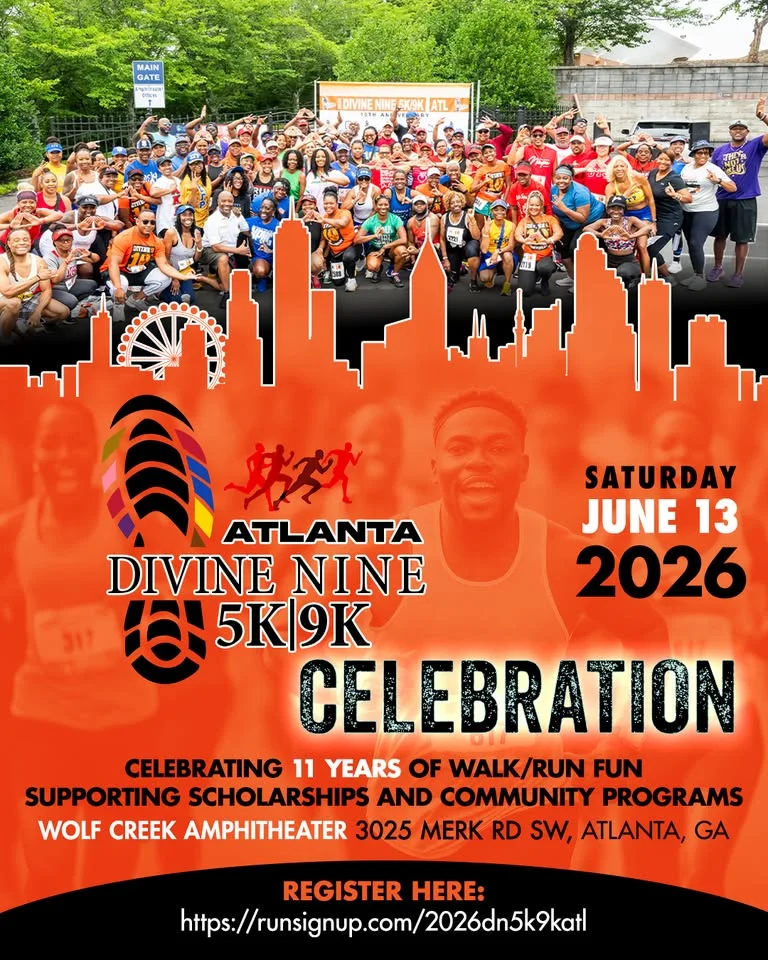 2026 Divine Nine 5K | 9K Atlanta (In Person and Virtual)