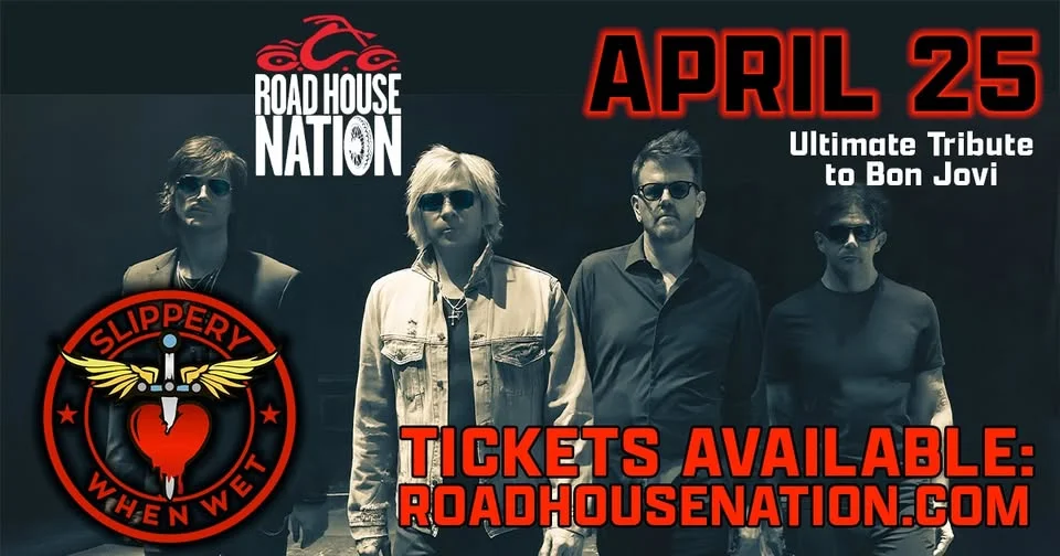 Road House Nation Presents: Slippery When Wet- Ultimate Bon Jovi Tribute w/ Special Guests Nicaea