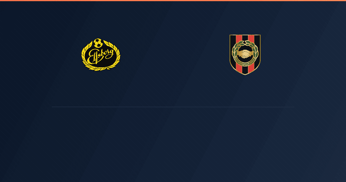 Elfsborg vs Brommapojkarna