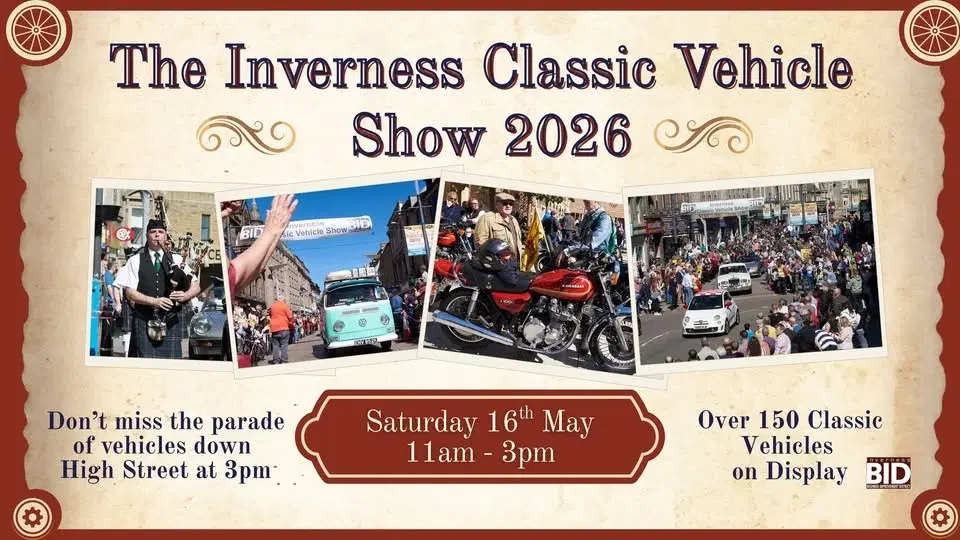 Inverness Classic Vehicle Show