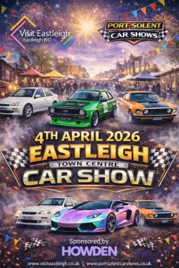 Eastleigh Town Centre Car Show – Saturday 4th April 2026
