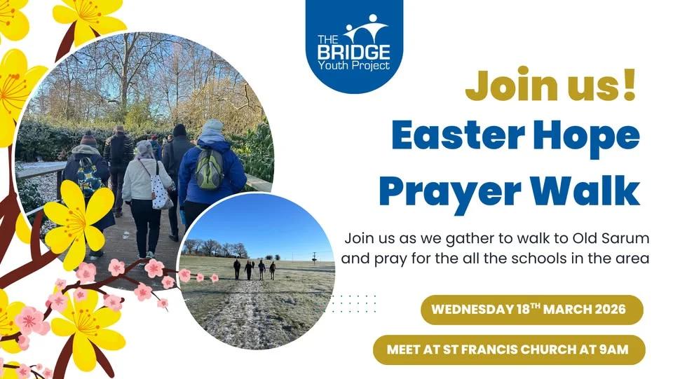 Prayer walk to Old Sarum for our schools