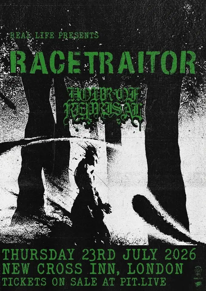 Racetraitor // Temple Guard // Hour Of Reprisal // Afraid To Die | London