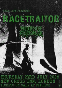 Racetraitor // Temple Guard // Hour Of Reprisal // Afraid To Die | London