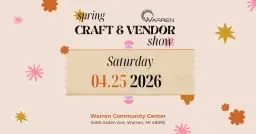 Warren Spring Craft & Vendor Show