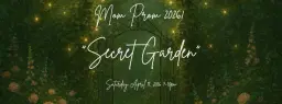 Mom Prom 2026 - Secret Garden