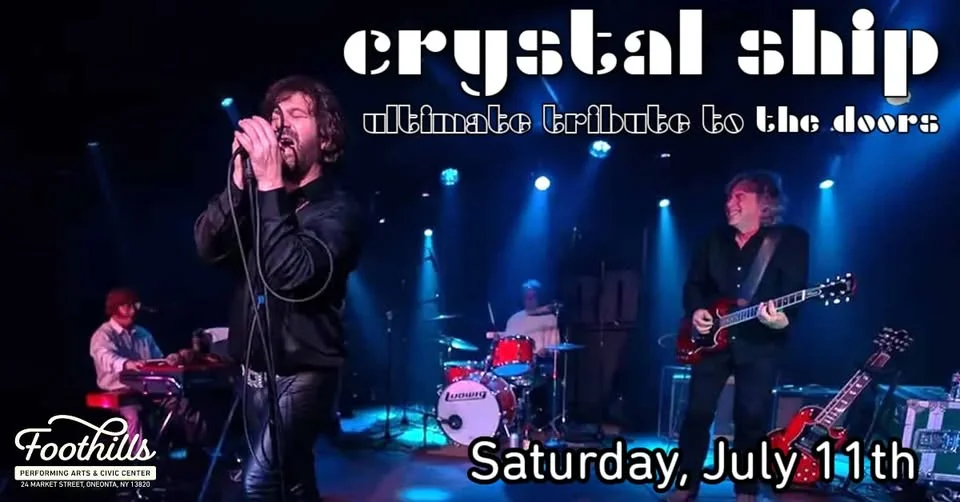 Crystal Ship - The Ultimate Tribute to The Doors / Foothills, Oneonta