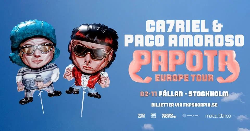 CA7RIEL & Paco Amoroso | Stockholm