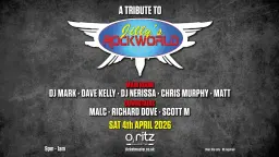 A Tribute To Jillys Rockworld | 9 - 1 AM | Sat 4 Apr