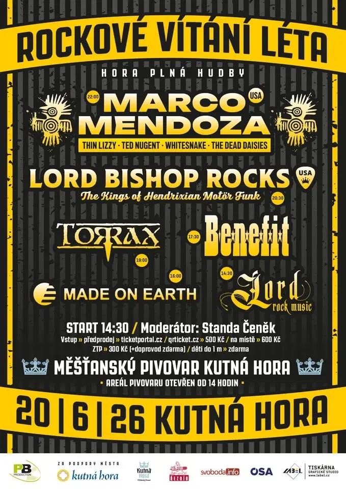 ROCKOVÉ VÍTÁNÍ LÉTA 2026