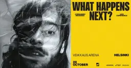 Benjamin Ingrosso (SE): What Happens Next?, Veikkaus Arena, Helsinki 28.10.2026