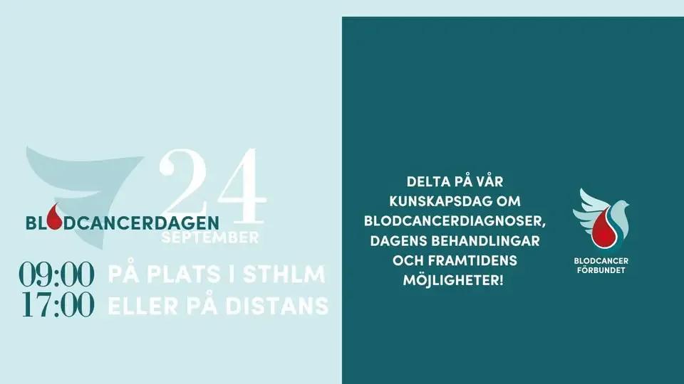PremiÀr för Blodcancerdagen - en Ärlig fokusdag pÄ forskning & revolutionerande behandlingar & livet