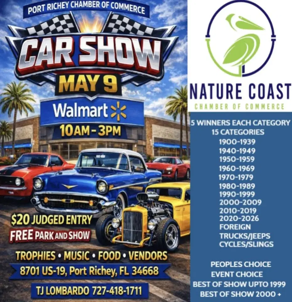 Port Richey Chamber Car Show