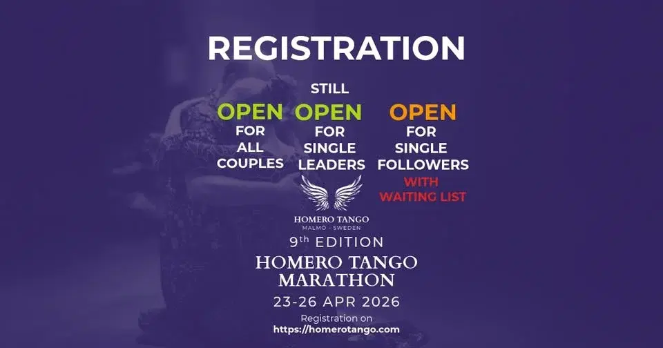 HOMERO TANGO MARATHON 9 // 23-26 APRIL 2026