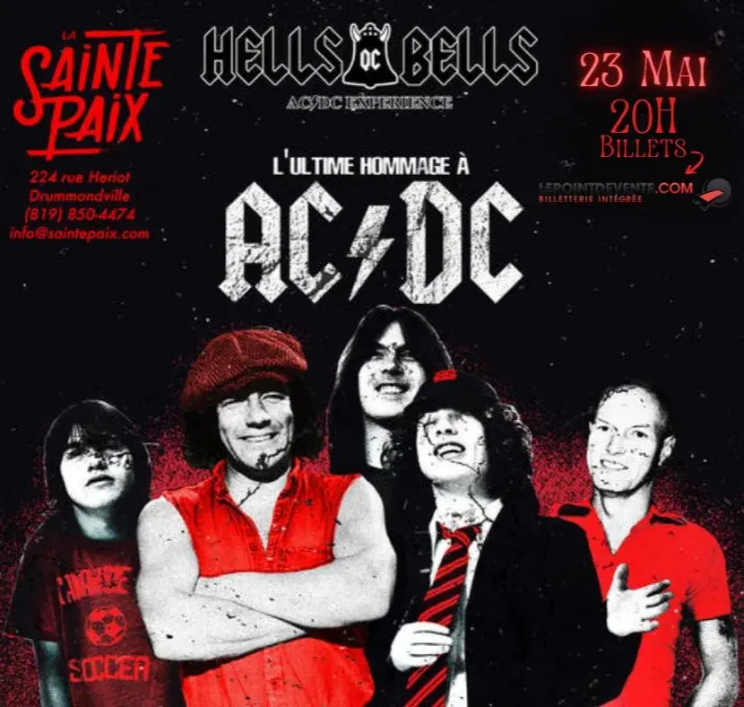 Hommage à AC/DC Par Hells Bells Québec
