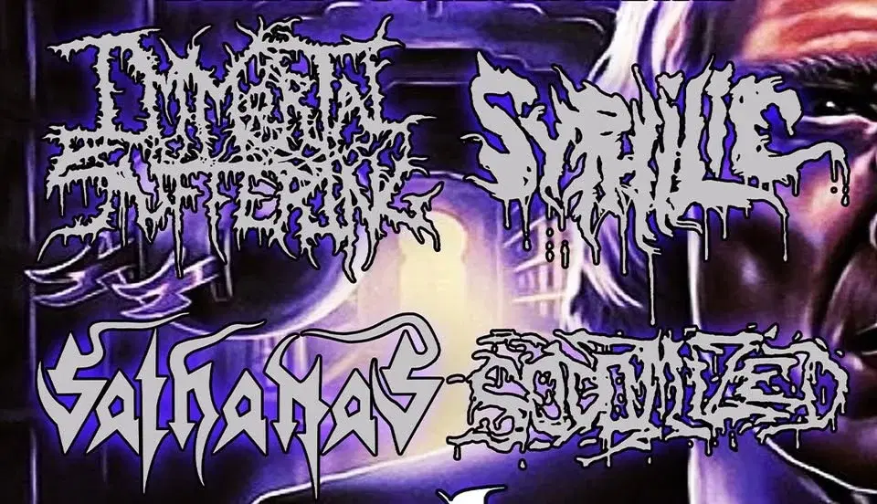 Immortal Suffering / Sathanas / Syphilic / Sodomized @ No Class