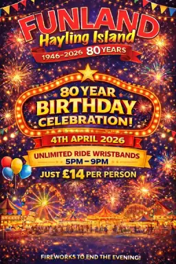 80th Birthday Celebration FIREWORKS