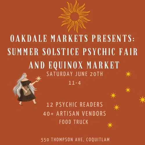 Oakdale Summer Solstice Psychic Fair and Market