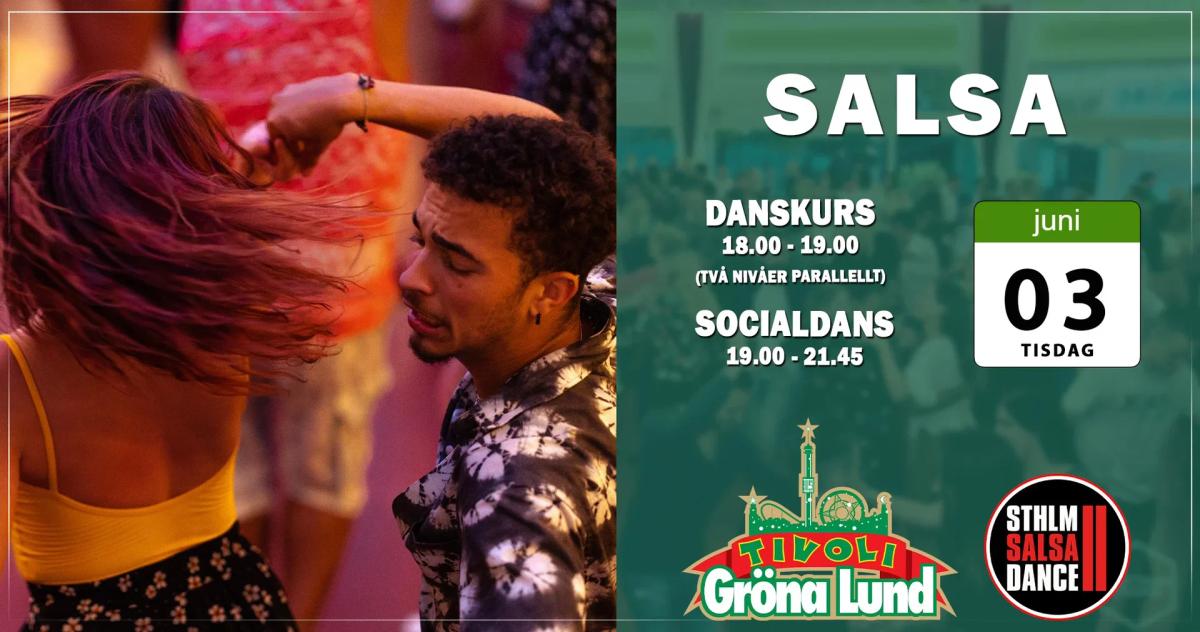 Salsa Night på Gröna Lund – Danskurs & Socialdans 💃🕺