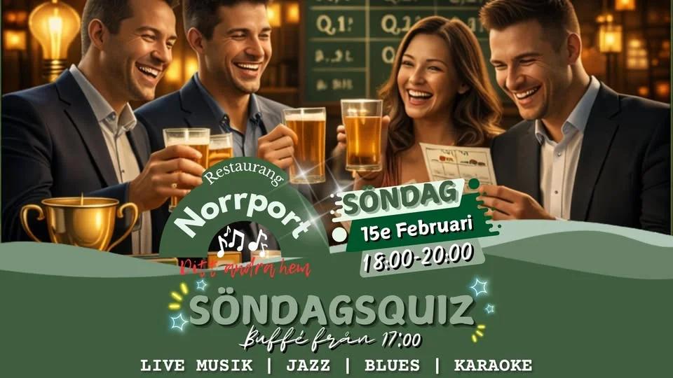 Söndags QUIZ på Norrport