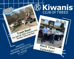 Kiwanis Club of Tweed Trash Bash/ Food Drive