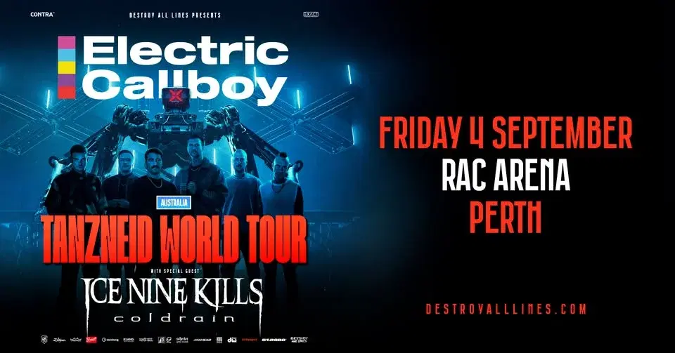 Electric Callboy // Perth // Tanzneid World Tour // RAC Arena // LIC AA