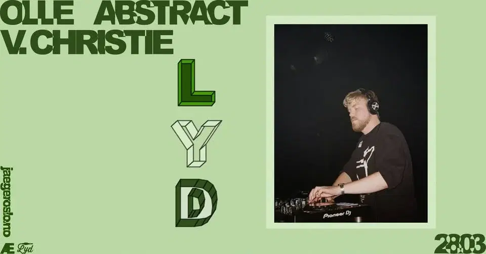 Nightflight x Lyd: V.Christie + Olle Abstract