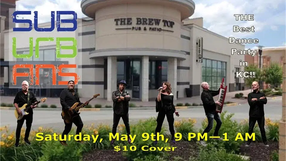 Suburbans Dance Party at Brew Top - OPKS!! $10 Cover