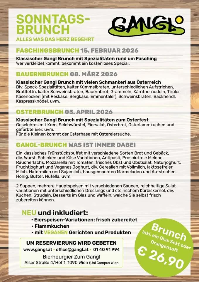 Faschingsbrunch