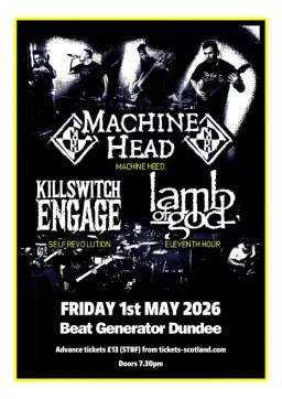 Tributes to Lamb of God, Killswitch Engage & Machine Head live at Beat Generator!
