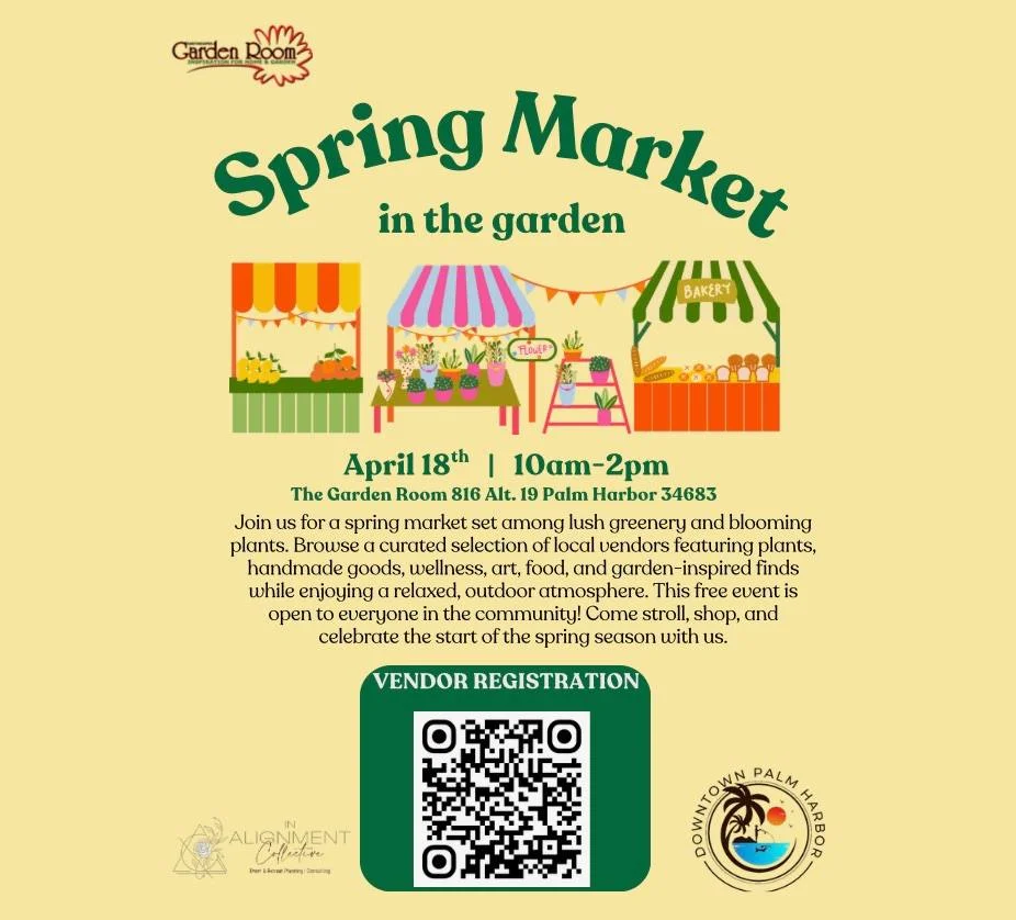 Spring Market in The Garden