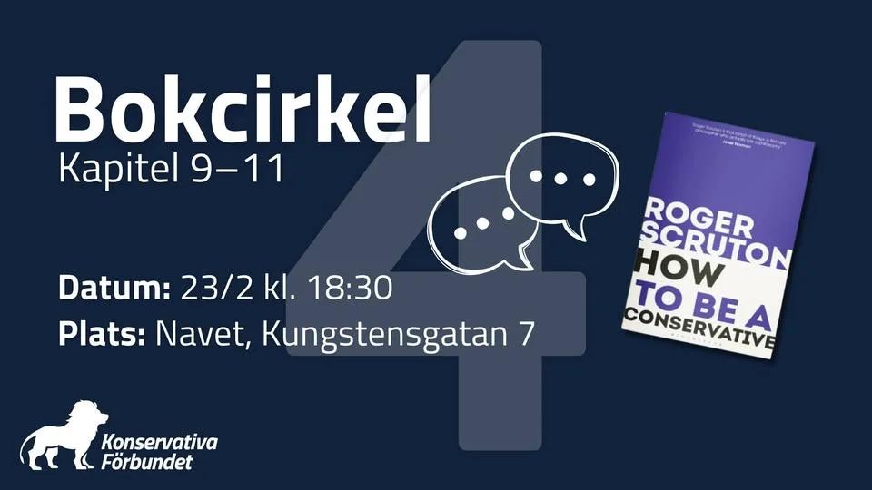 Bokcirkel del 4 (How to be a conservative)
