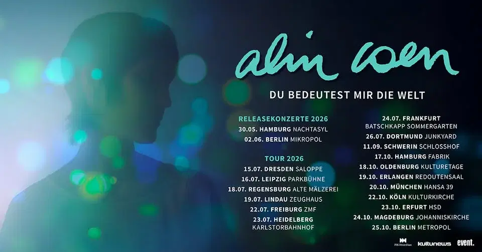Alin Coen - „Du bedeutest mir die Welt“ - Releasekonzert | Berlin