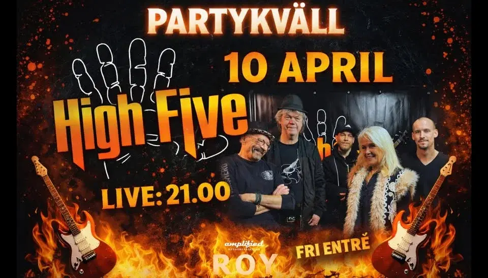 Partykväll med High Five - Fri entré