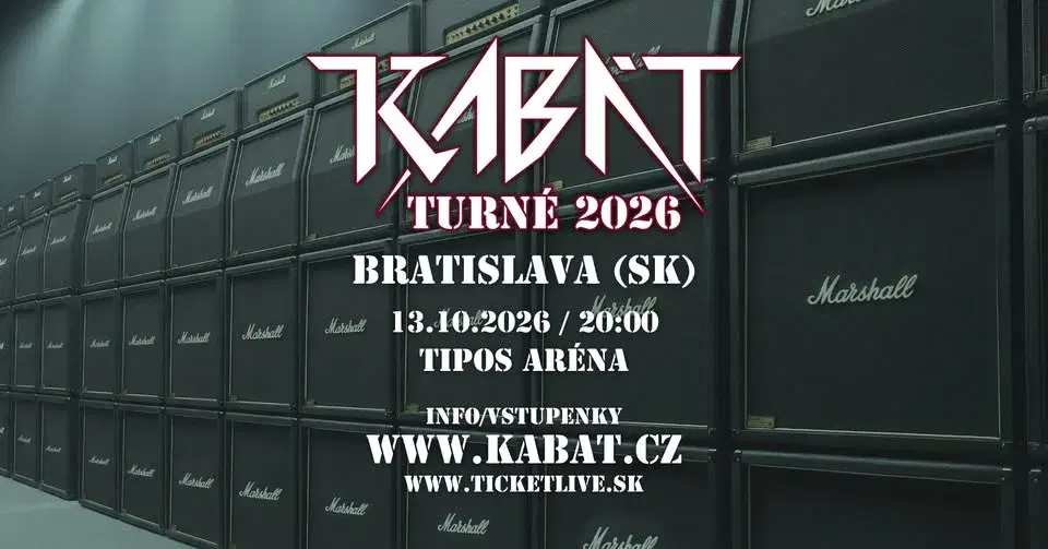 Bratislava - Kabát Turné 2026