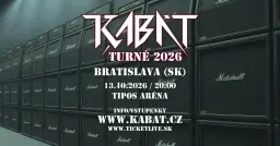 Bratislava - Kabát Turné 2026