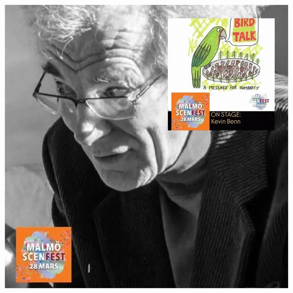 BIRD TALK: an eco-monologue drama performance by Kevin Benn; a part of Malmö Scenfest