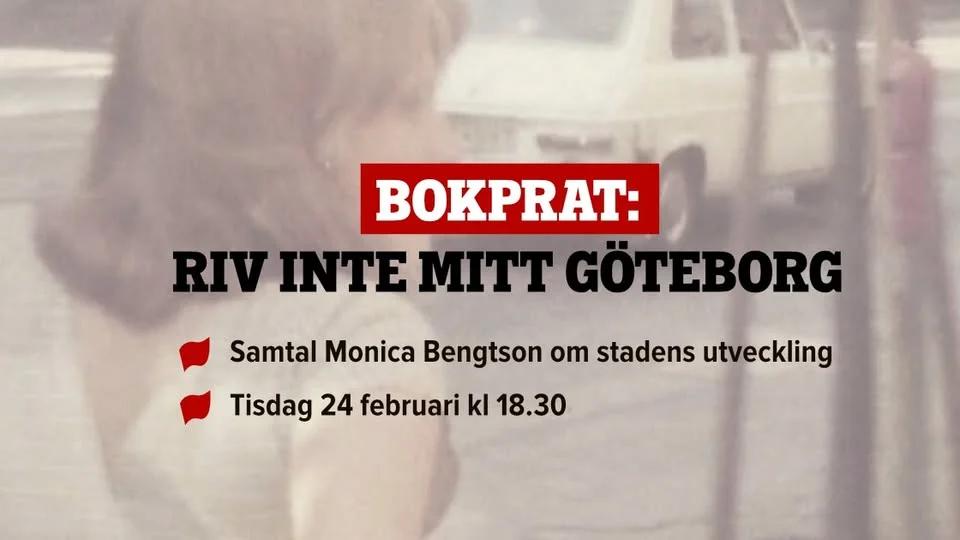 Bokprat: Riv inte mitt Göteborg!