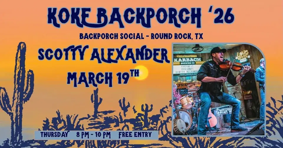 KOKE BACKPORCH '26 PRESENTS: Scotty Alexander