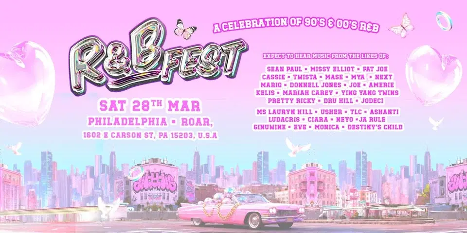 R&B Fest Is Coming To Philadelphia!