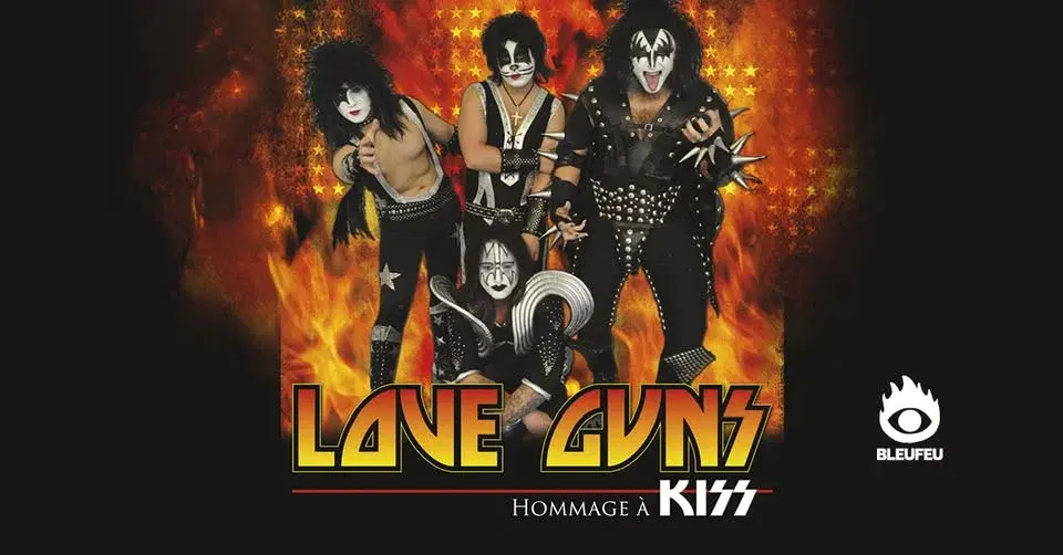 LOVE GUNS - Hommage à Kiss // Grizzly Fuzz / Par BLEUFEU