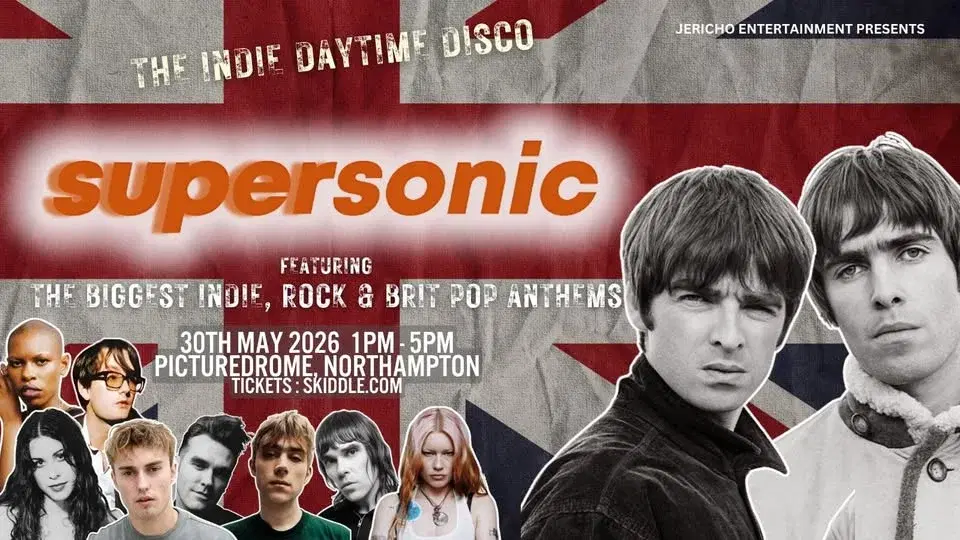 SUPERSONIC - Indie Rock & Brit Pop Night, Northampton