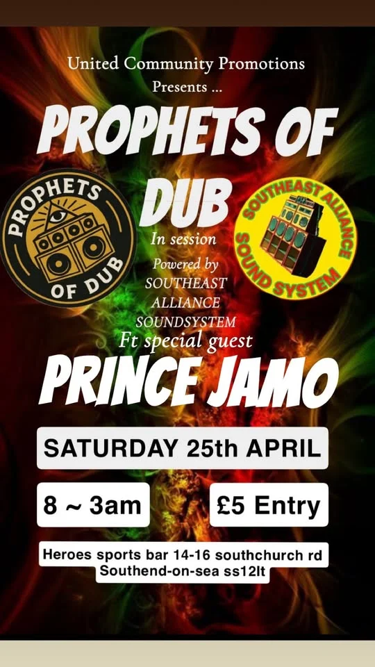 PROPHETS OF DUB đ„đ„ PRINCE JAMO IN SESSION