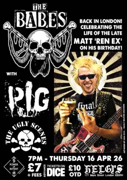 THE BABES + P.I.G + THE UGLY SCENES