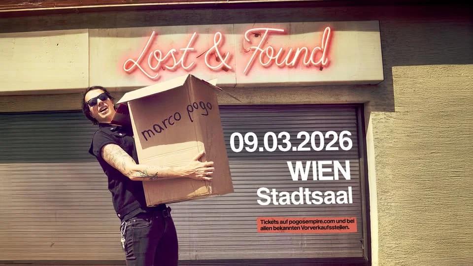 Marco Pogo - Lost & Found | Wien